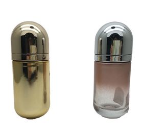 High End Antik Cam Parfüm Şişeleri, Manyetik Kapaklı Doldurulabilir Parfüm Sprey Şişesi