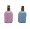 Yüksek Sınıf Kristal Cam Parfüm Şişeleri 30 ml Pembe / Mavi Seyahat Parfüm Sprey Şişesi