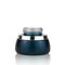 Özel UV Jel Buzlu Cam Kozmetik Kavanozlar 30ml 50ml Mavi Koyu Cilt Bakım Ambalajı İçin